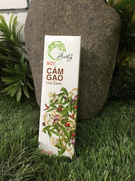 BỘT CÁM GẠO TRÀ XANH